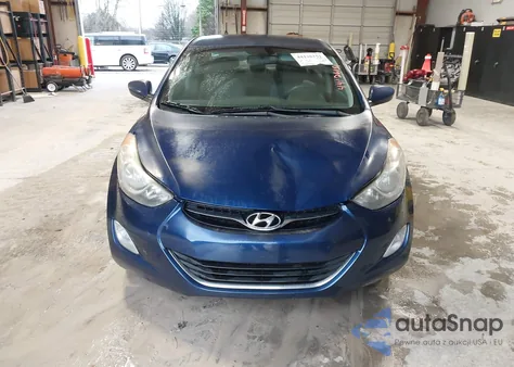 2013 Hyundai Elantra Gls/Limited из США, поврежденный, VIN KMHDH4AE4DU537394